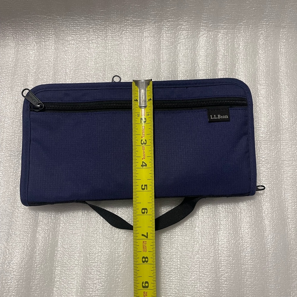 LL Bean Navy Blue Long Wallet / Travel Organizer – Multi-Use Holder (LLB#0VQ40) - Picture 12 of 17